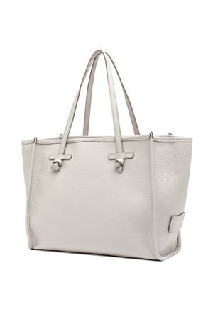 Shopping Marcella in pelle bubble double bianca GIANNI CHIARINI | BS9330BBL211